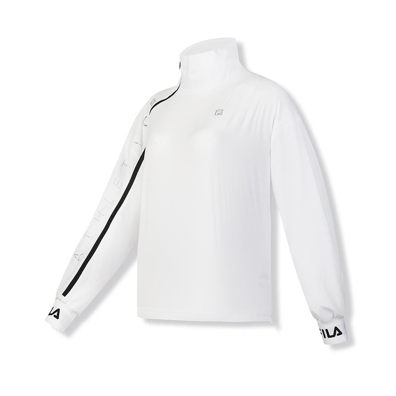 

New FILA Sweatshirt Women s Jade White A11W431206FWT 165/84A/M