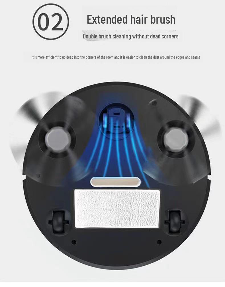 Aspirator robotic inteligent de ultimă generație cu mop de podea reîncărcabil