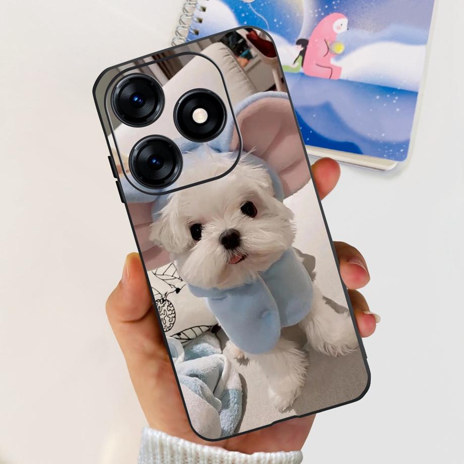 For Tecno Spark 10 10c 10 Pro Phone Case Spark10 KI5k KI5m KI5q KI7 Back Cover Soft Transparent TPU Slim Funda Dragon Astronaut