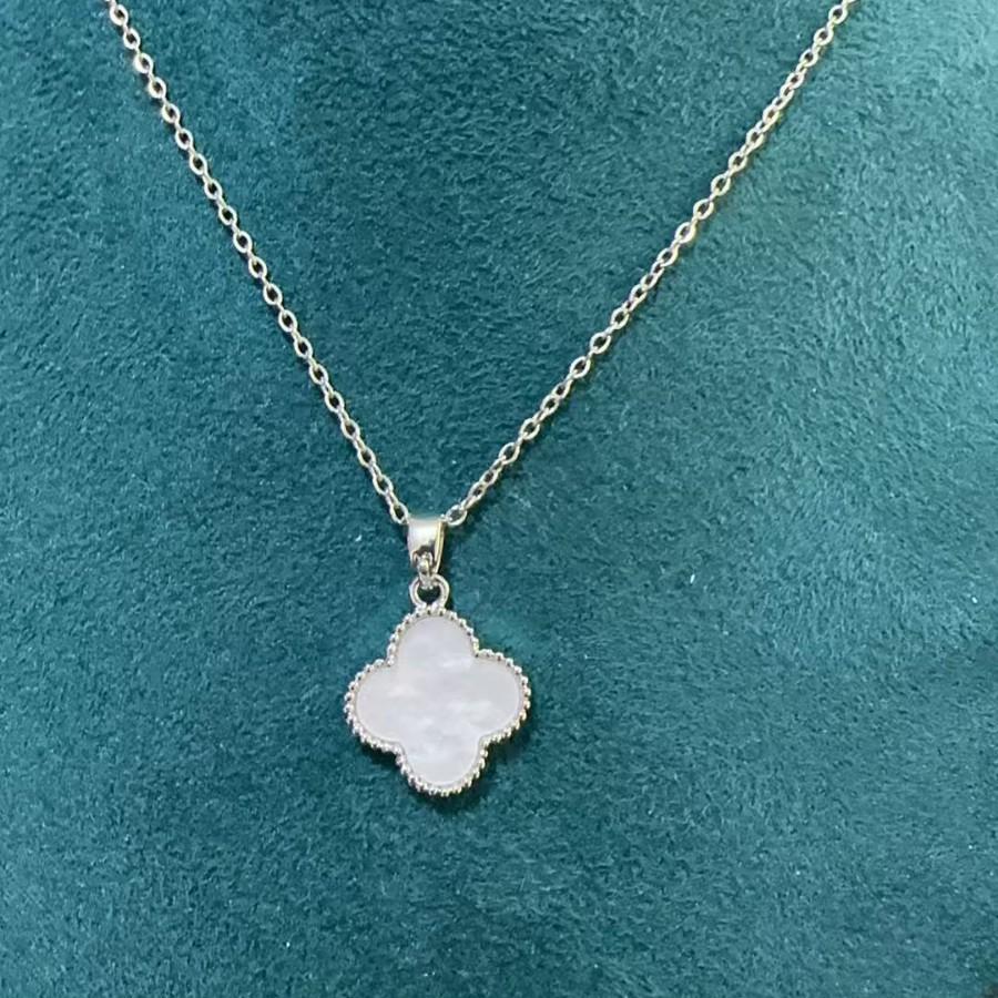 Women's Silver Titanium Steel Necklace with Micro-Inlaid Zircon - Elegant, Durable Clavicle Chain Jewelry