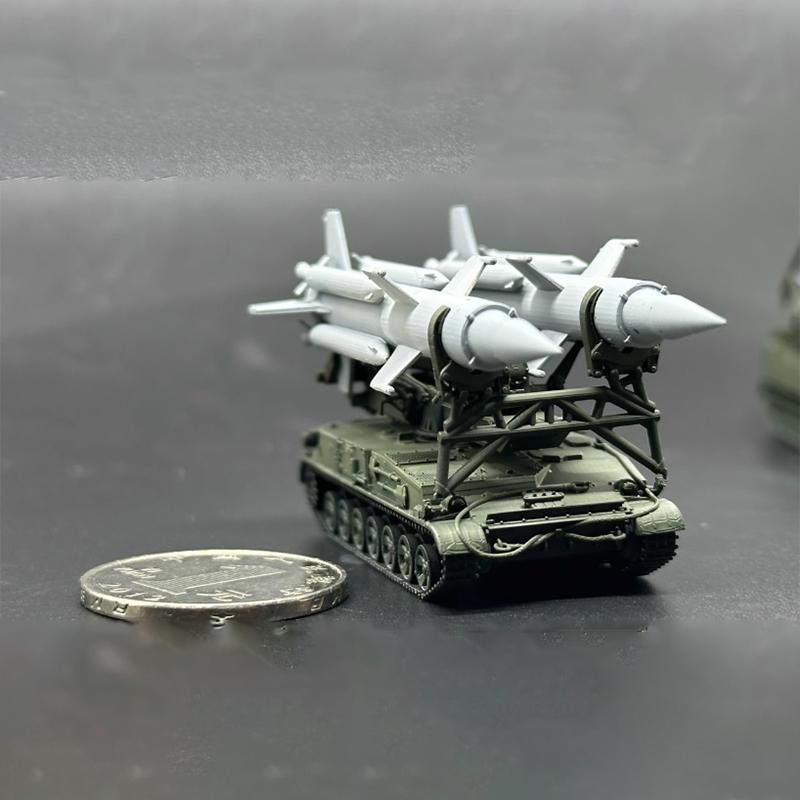 1:144 Scale Sam Air Defense Missile Series Simulation Plastic Tank Model Collection Decoration Toy Gift Souvenir Display