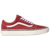 Vans Old Skool Dikke Zachte Schoenkraag Comfortabele Pasvorm Niet Schurend Lage Skate Schoenen Unisex Sneakers Rood Wit VN000D7ZGWR