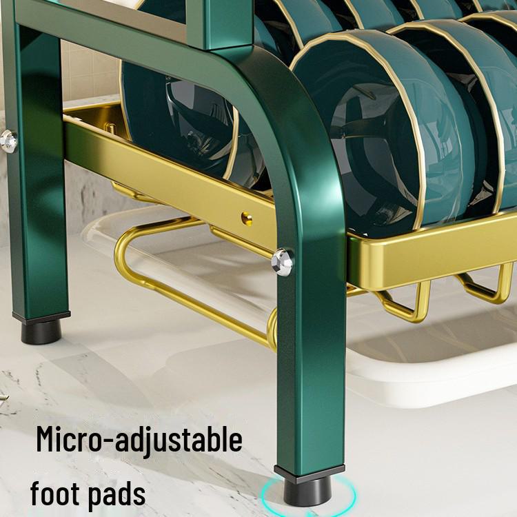 Multifunctional Kitchen Sink Dish Storage Rack