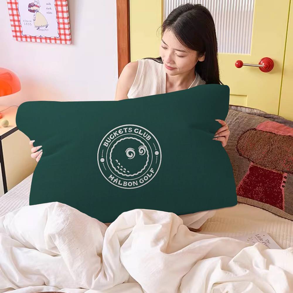 Fashion Golf MALBON Quick-Dry Polyester Pillow Towel - Anti-Head Oil & Odor-Resistant For Adult Daily Use