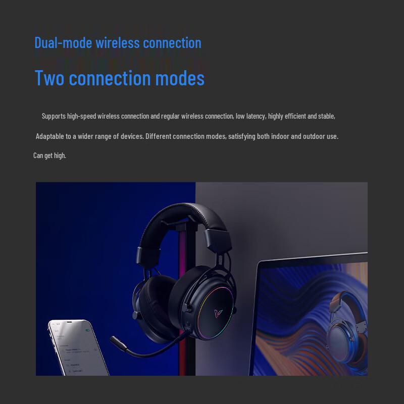 Rapoo VH800 Dual-Mode Wireless RGB Gaming Headset