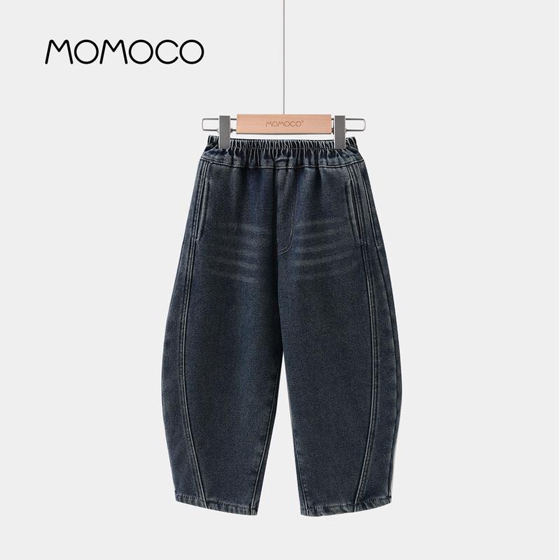 MOMOCO Boys  2025 Winter Trendy Casual Denim Jeans 110