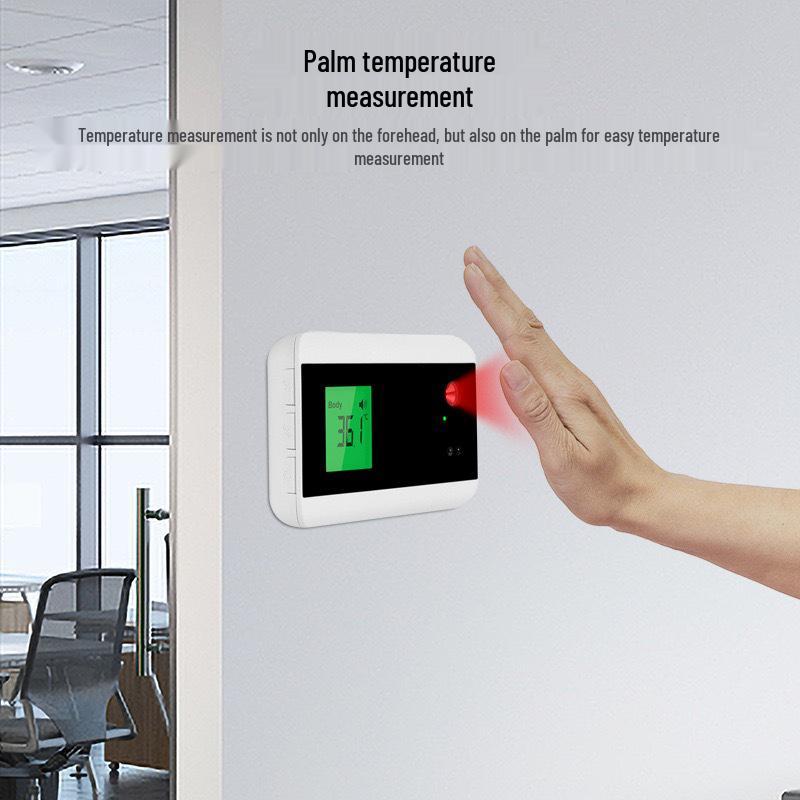Multifunctional Smart Doorbell with Thermometer, Disinfection, and Eight-Language Voice for Supermarkets
