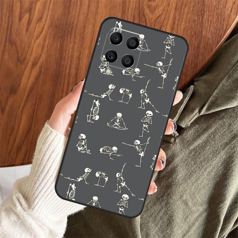 

Skeleton Yoga Case For Samsung Galaxy M11 M21 M31 M35 M12 M13 M14 M15 M16 M36 M56 M53 M32 M52 M55 M34 M54 Samsung M31
