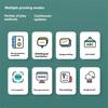 High Definition Portable Label Printer For Students Homework Sticker With OCR Wireless Scanner Rechargeable Battery