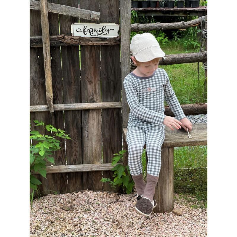 Kids Cotton Pajama Set Cartoon Sleepwear Underwear Boys Girls