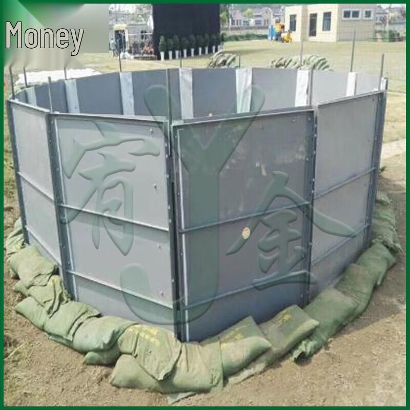 Modular PVC Flood Control Barrier
