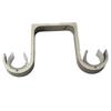 Aluminum Alloy Double Curtain Rod Holders Install Rods for Drapery Rod 3-Color
