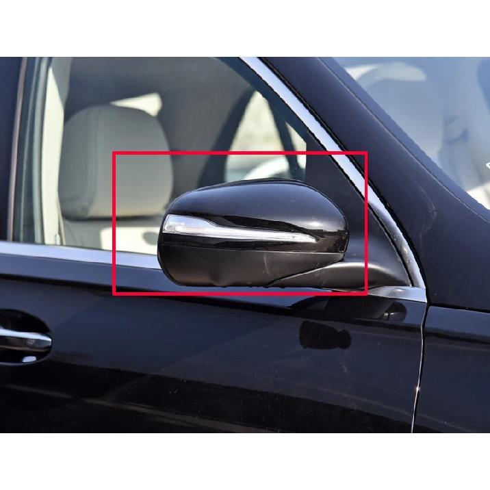 For Mercedes-Benz GLE-Class V167 GLE350 450   ABS Chrome Door Side Mirror Cover Trim Rear View Cap Overlay Molding