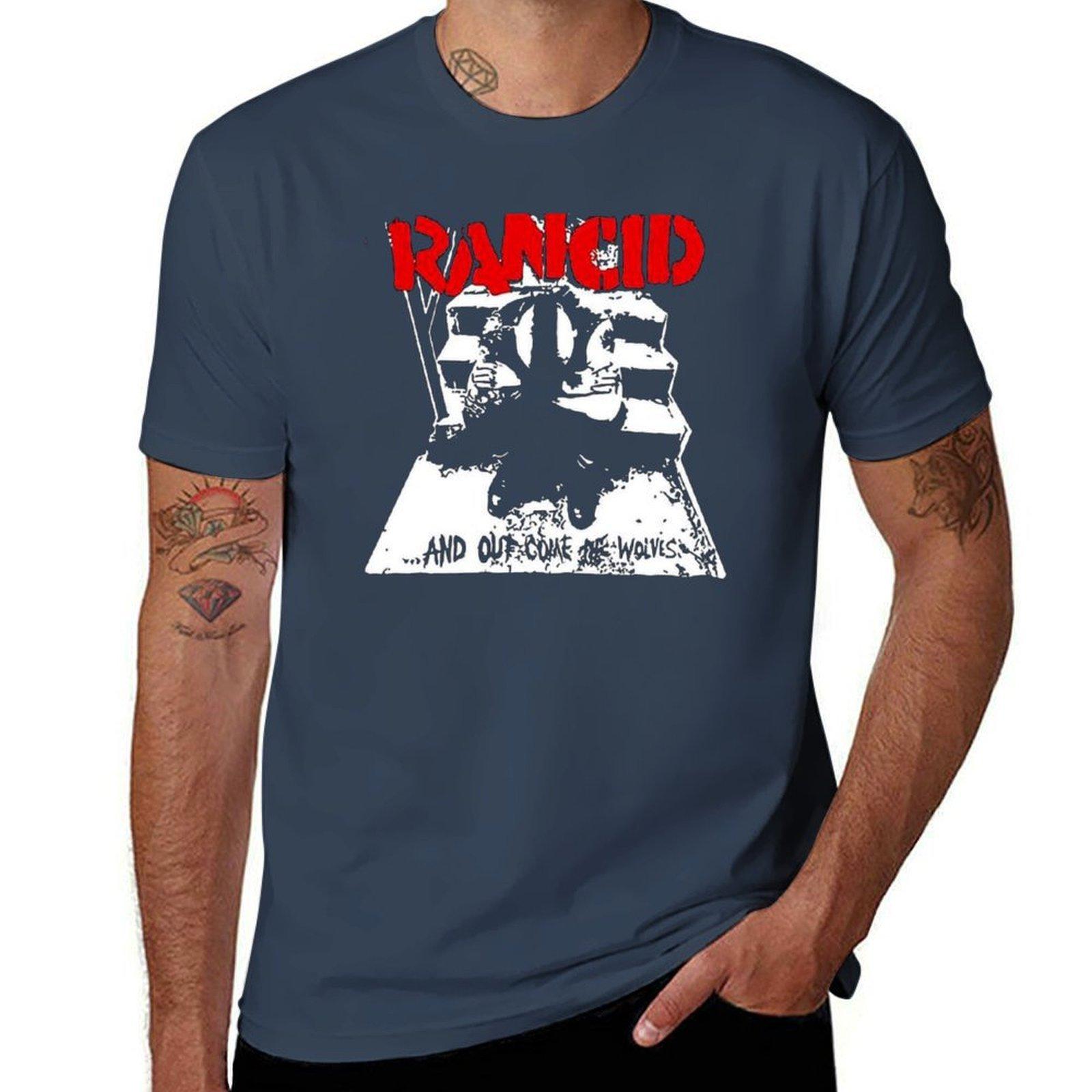 Rancid Rancid Rancid TShirt Soft Basic Cotton Short Sleeve Tee S