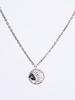 Harang Hr 68N_Mother Of Pearl Sun Carved Necklace