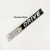3D Metal XDRIVE SDRIVE EDRIVE Letters Car Rear Trunk Fender Emblem Badge Sticker For BMW E46 E39 E60 E90 F10 F30 E36 X3 X6 X5 X7