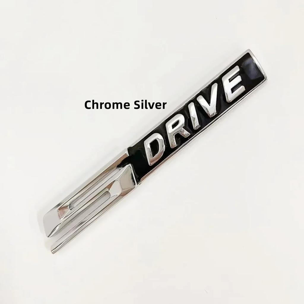 3D Metal XDRIVE SDRIVE EDRIVE Letters Car Rear Trunk Fender Emblem Badge Sticker For BMW E46 E39 E60 E90 F10 F30 E36 X3 X6 X5 X7