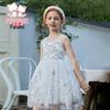 Mädchen Pailletten Prinzessin Blumenmädchenkleid