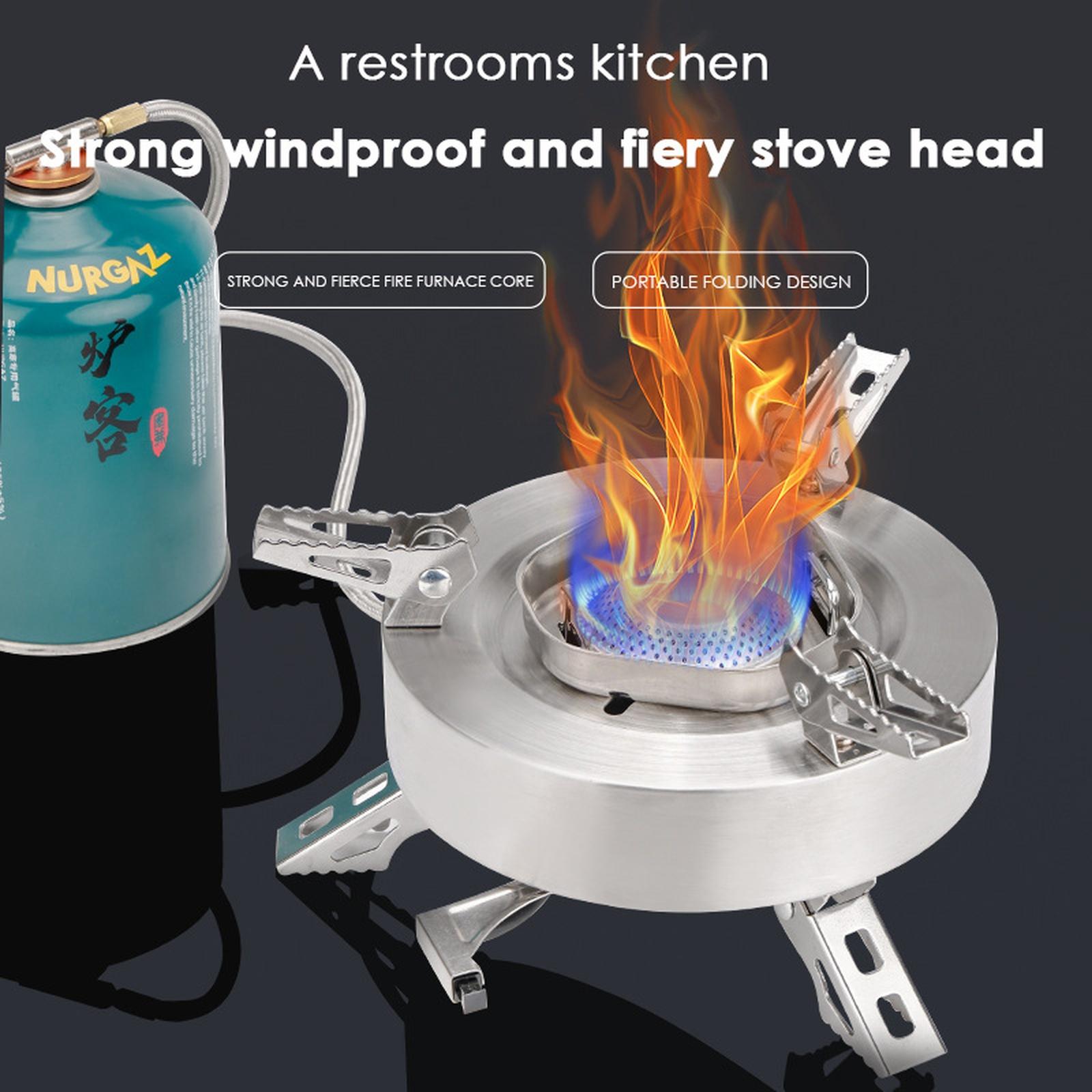 Fire-Maple Saturn Camping Stove with 4400W High Efficiency one size серебряный