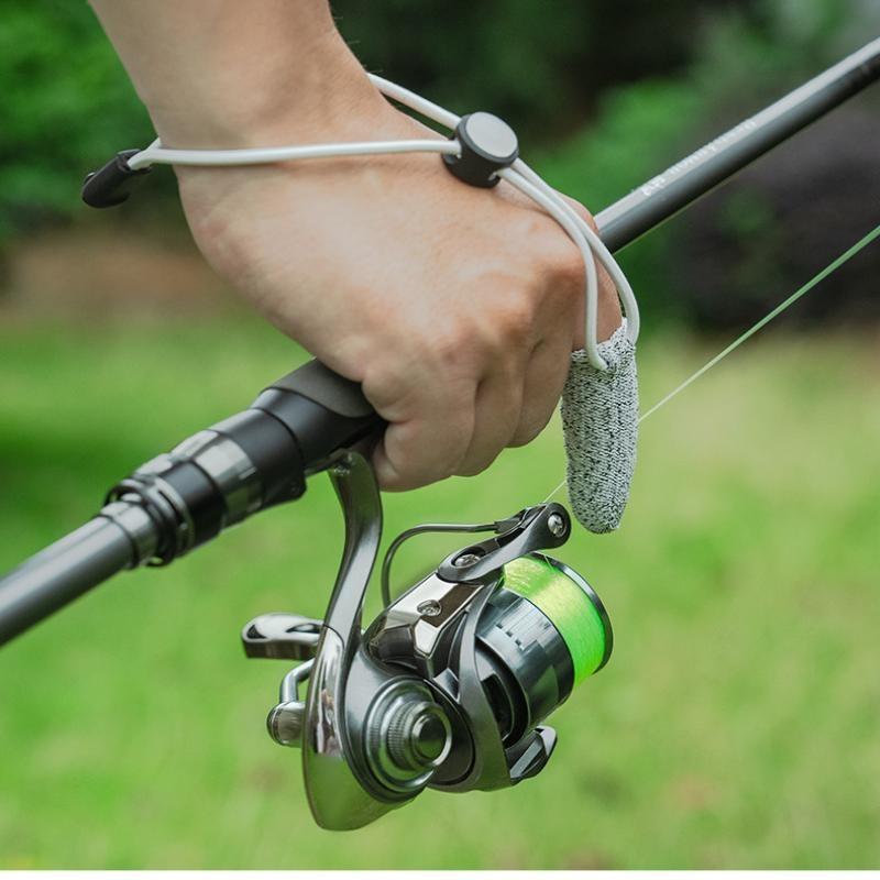 Guanto protettivo monodita Copridito per la pesca Guanto protettore per dita da pesca Antitaglio per controllo del lancio all'aperto