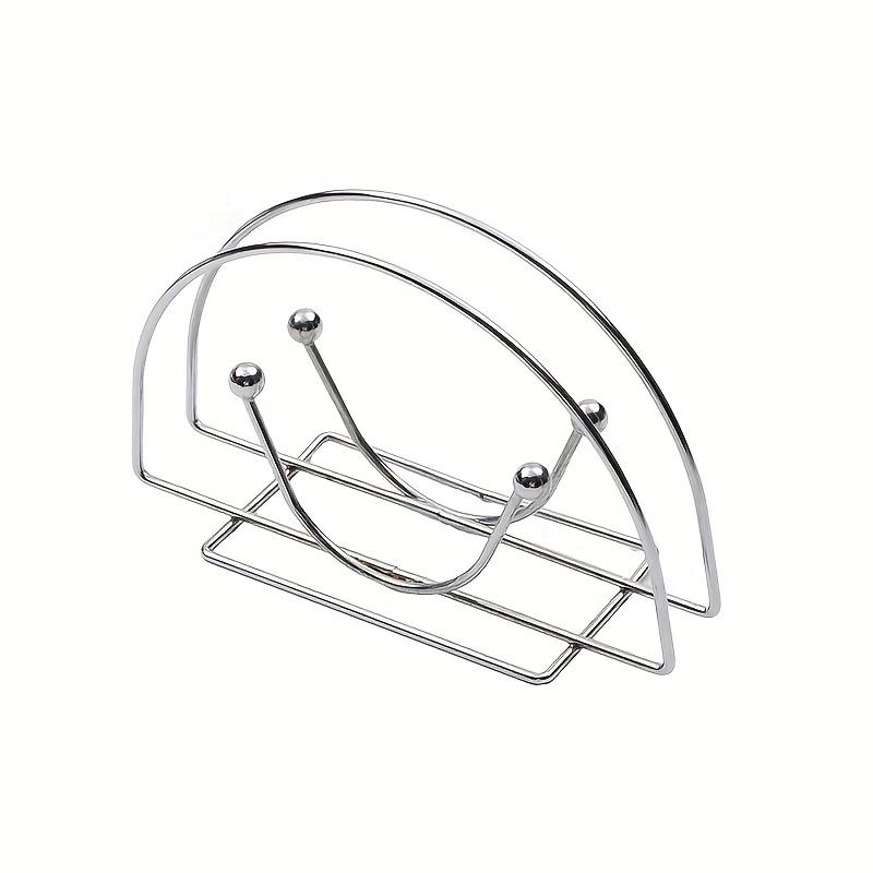 1pcs Vertical Paper Towel Rack - Stylish and Convenient Napkin Holder for Hotels, Restaurants, and Coffee Shops - Easy To Use Metal Napkin Paper Clip