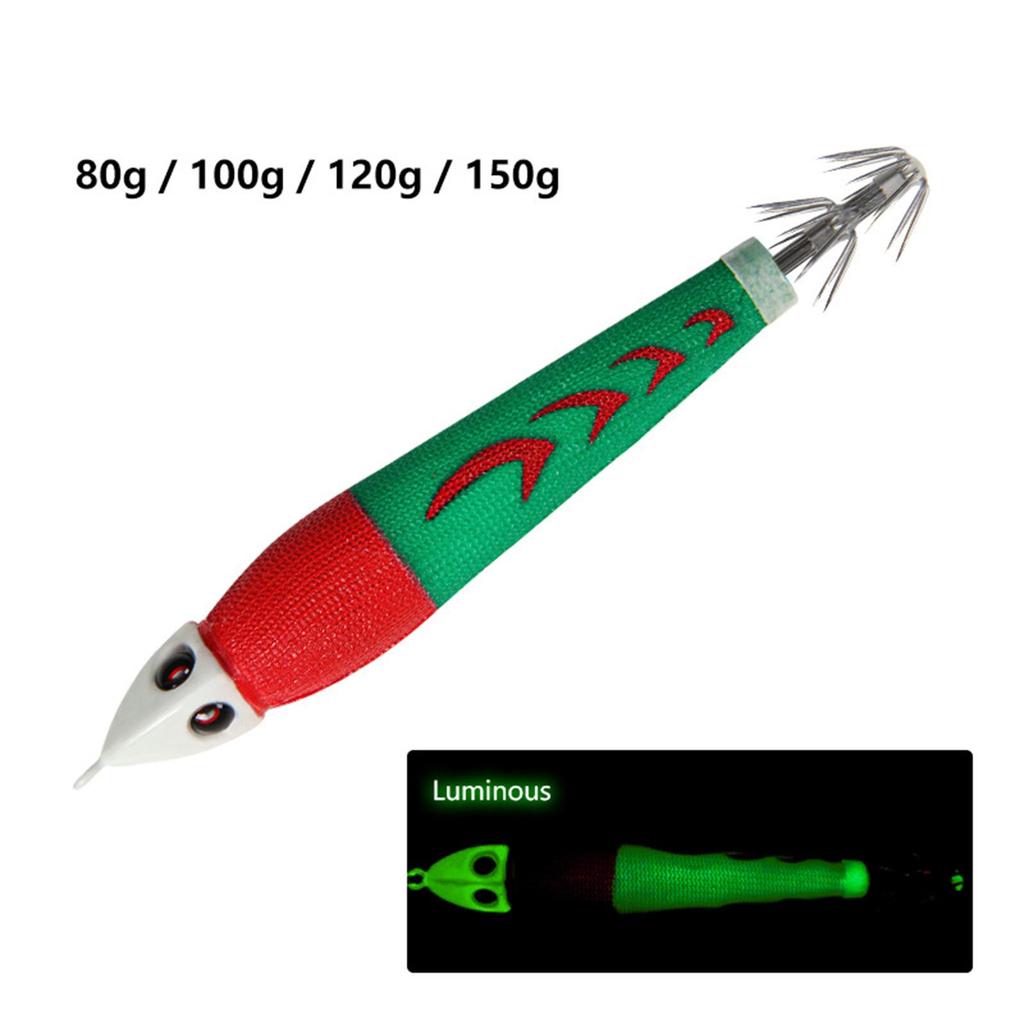 Luminous Squid Jig Hook for Sea Fishing Boat Fishing Squid Fishing Hook