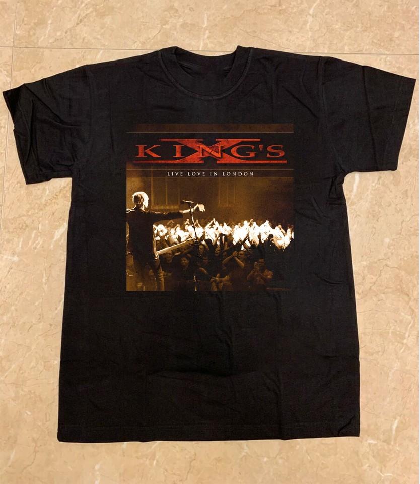 

King#039s X Live Love In London Tour Collection S to 5XL Tshirt K721 Unisex T-Shirt XXL