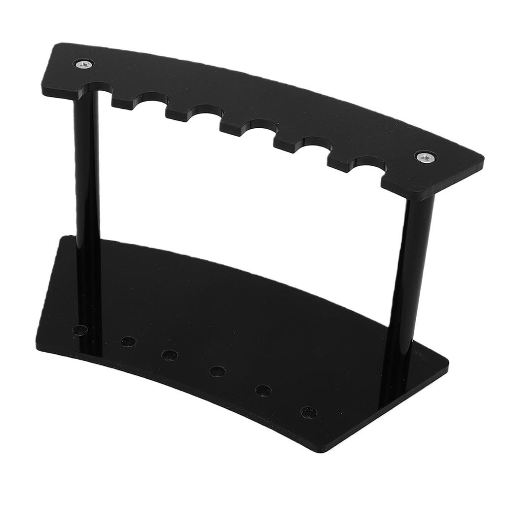Acrylic Dart Holder Holds 6 Fully Assembled Steel Or Soft Tip Darts Compact Tabletop Display Rack for Dart Storage and