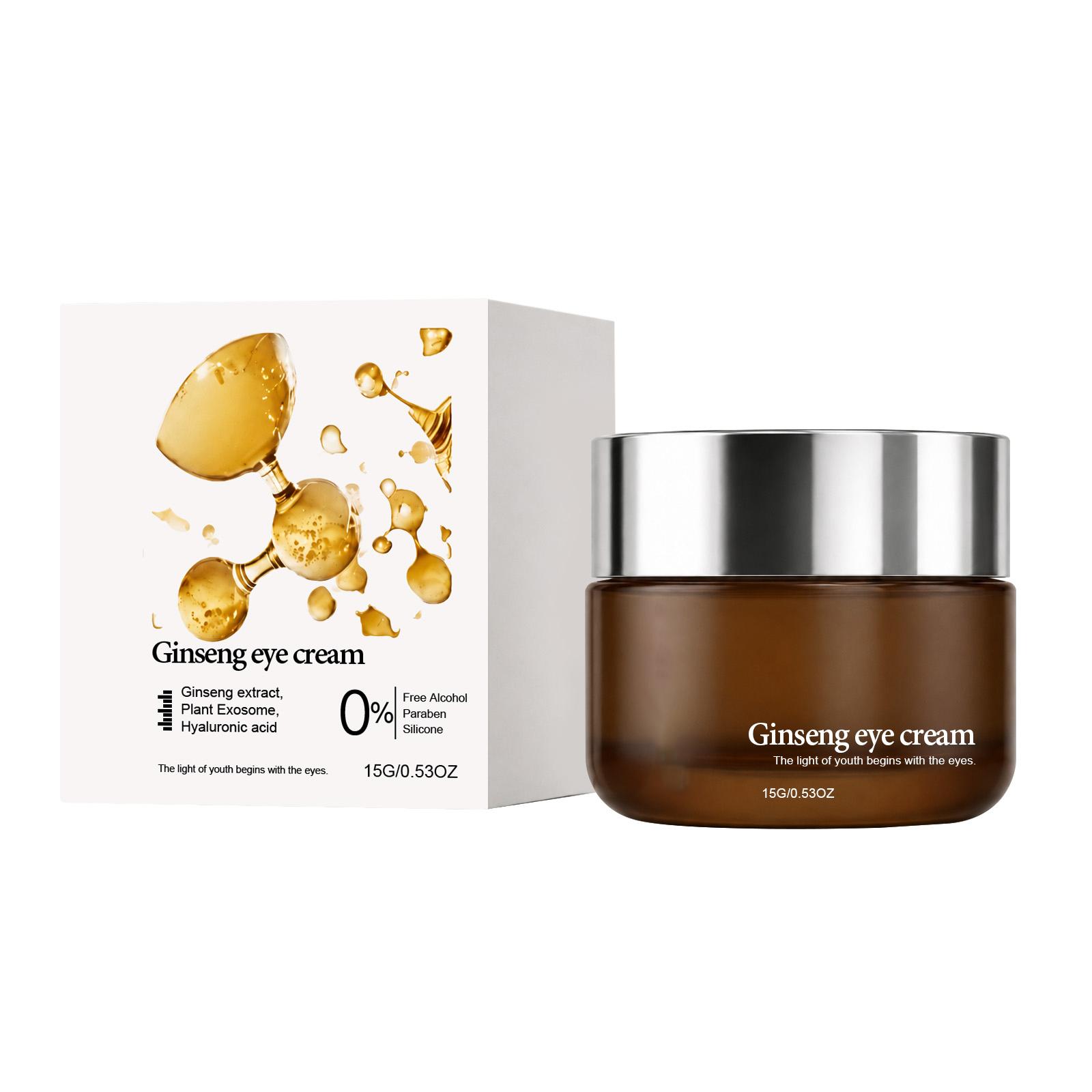 Ginseng Moisturizing Eye Cream Lightweight Gentle Hydrating Under Eye