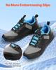 Cross Training Shoes M Width Sneakers UK Size 8 Wide Toe Box Shoes Black