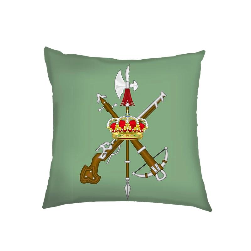 Spanish Legion Espanola Flag Double Print Cushion Covers Navy Armada Pillowcase Living Room Decor Throw Pillow Case Cover