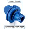 Wsays Magnetic Billet Aluminum Blue Diesel Exhaust Fluid Cap/DEF Cap & Green Fuel Cap Compatible With Dodge Ram Cumm EcoDiesel