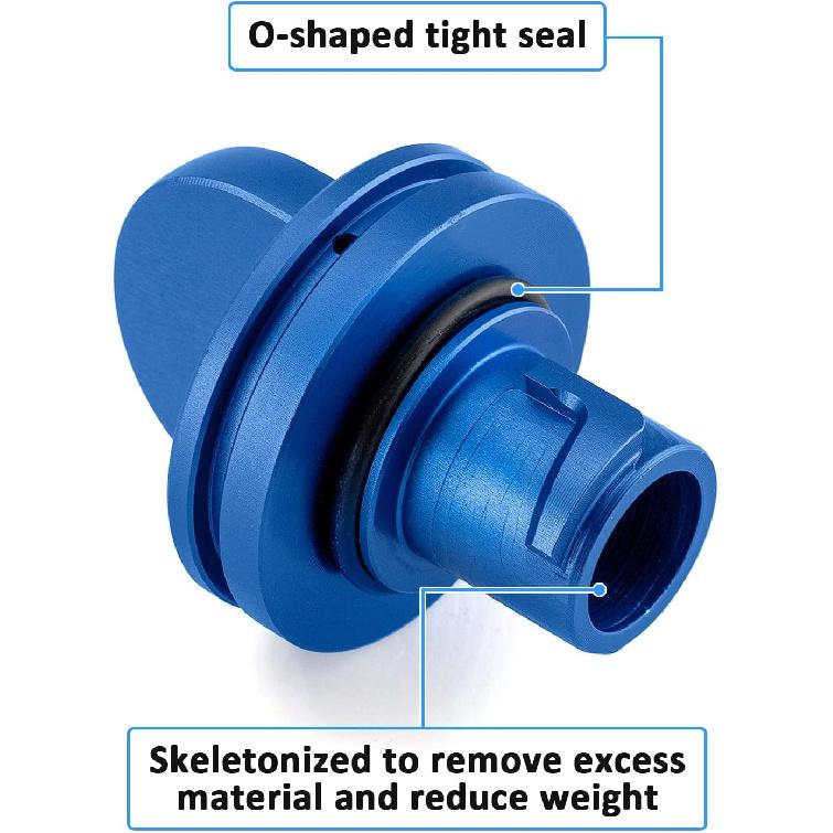 Wsays Magnetic Billet Aluminum Blue Diesel Exhaust Fluid Cap/DEF Cap & Green Fuel Cap Compatible With Dodge Ram Cumm EcoDiesel