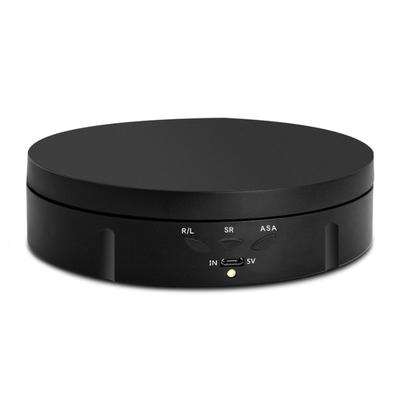 Elektrický otočný talíř otočný o 360 stupňů USB nabíjecí otočný stojan displeje 3 rychlosti nastavitelné pro fotografický displej Sběratelské šperky hodinek