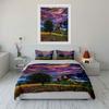 Colorful Landscape with Trees. Bedding Sets Duvet Cover Sets Duvet Covers Pillowcases(1 * Duvet Cover 2 * Pillowcases, Without Duvet Insert)