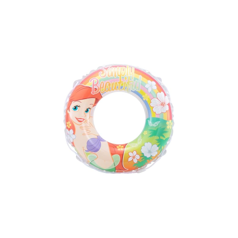Maruka Disney Princess Ariel Inflatable Swim Ring 55cm Pool Beach Toy