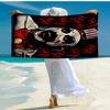 Horror Clown Laughing Beach Towel, Super Soft Microfiber, Gift for Her/Him, Birthday, for Pool, Beach, Travel, Home Decor Fan gifts