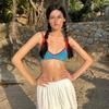 Women's High Waist Korean-Style Bikini - Sexy, Fresh Swimwear