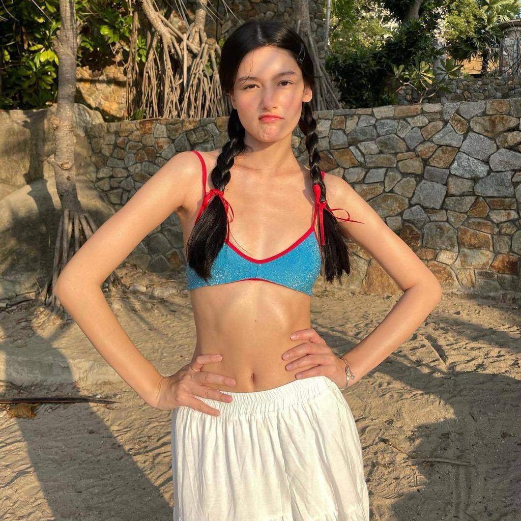 Women's High Waist Korean-Style Bikini - Sexy, Fresh Swimwear