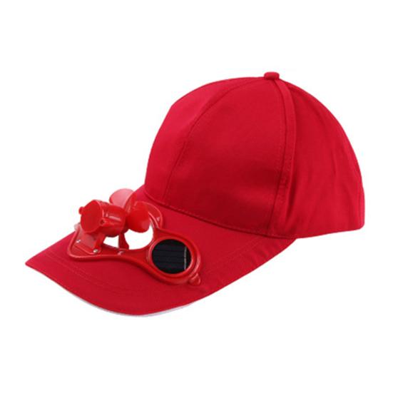 Summer Unisex Outdoor Sports Baseball Caps Hats with Solar Power Cooling Fan