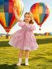 Vestito Sequin Principessa Lolita: Abito per la Festa del Primo Compleanno del Bambino