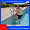 304 Stainless Steel Swimming Pool Entry Ladder with Handrail