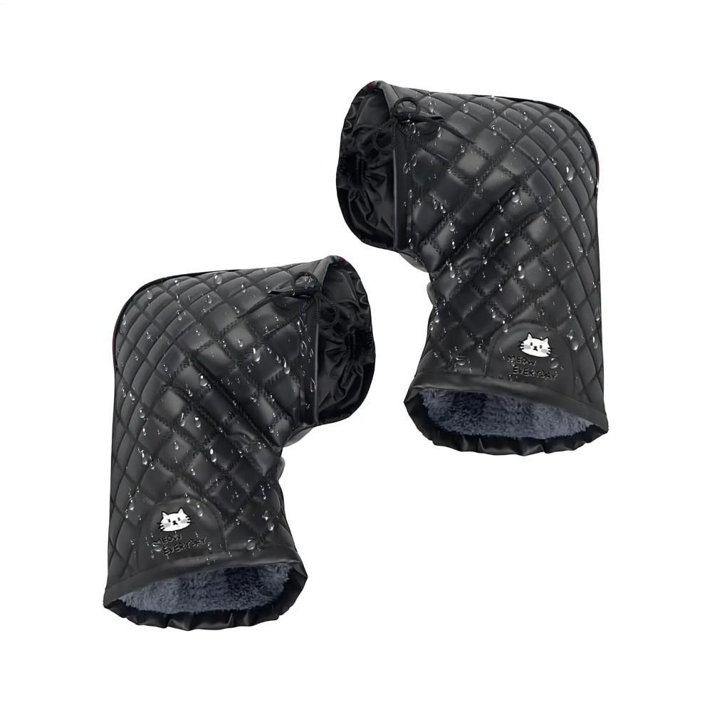 Universal Motorcycle Handlebar Gloves Warm Riding Mittens New Warm Gloves  Snowmobile