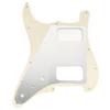 Musiclily Pro 11 Hole ST Strato Pickguard HH with Round Corner 2 Humbucker 2 Pot Holes and Mini Switch Hole for Fender Squier Strat Stratocaster