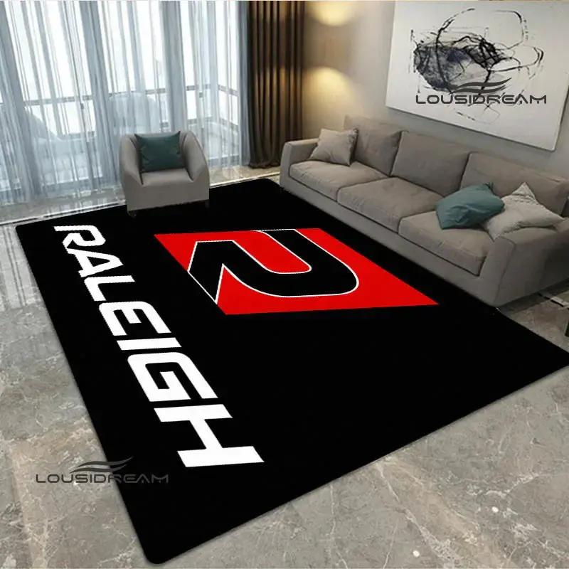 3D Bicycle brand logo printed carpet fashion home decoration non-slip carpet photography propsmal area rug birthday gift