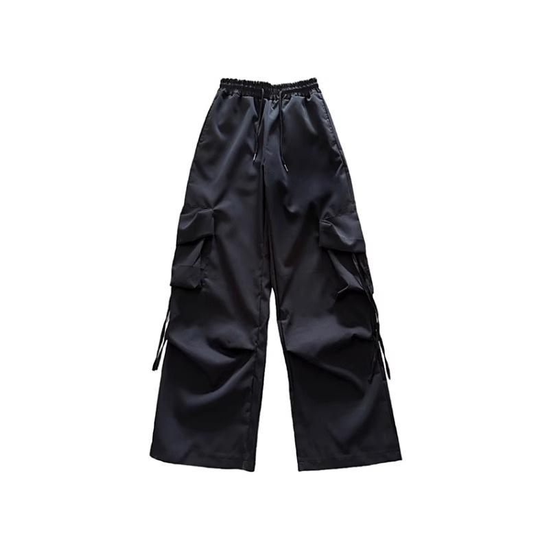 Women's Summer 2025 Quick-Dry Wide-Leg Sport Pants - Thin, Cool, Ribbon Casual Style for Mountaineering