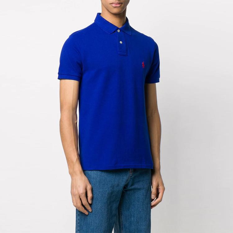 Polo Ralph Lauren Logo Embroidered Short Sleeved Polo Shirt 710795080-001