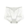 Lace Mesh Underwear for Women Plus Size Seamless Briefs Hollow Out High Waist Sexy Hip Lifting Breathable Triangle Panties