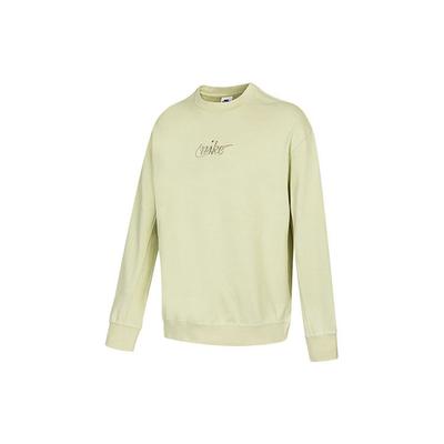 Embroidered Logo Sport Pullover Sweatshirt Men Tops Green DR7836-371