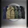 Herre Outdoor Dobbeltsidig Fleecevest - Tykkere Høst/Vinter Polarfleece Vest